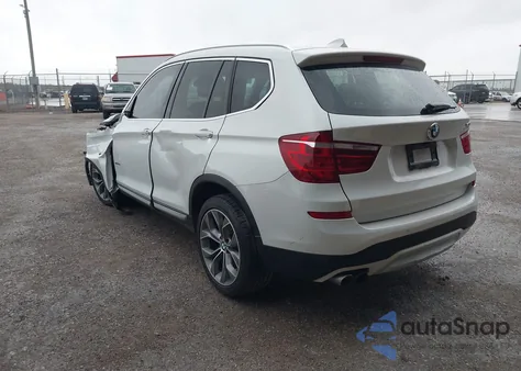 2017 BMW X3 Sdrive28I из США, поврежденный, VIN 5UXWZ7C39H0V86593